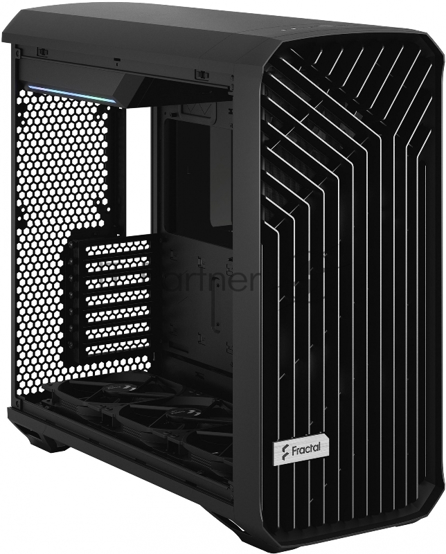 Корпус Fractal Design Torrent Black TG Light Tint / E-ATX, TG, 2x3.5, 4x2.5, 7xPCI, 1xUSB-C, 2xUSB3.0 / 2x180mm, 3x140mm fans inc. / FD-C-TOR1A-01