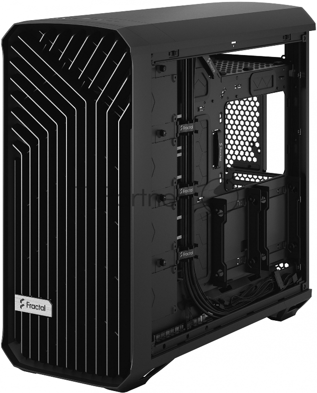 Корпус Fractal Design Torrent Black TG Light Tint / E-ATX, TG, 2x3.5, 4x2.5, 7xPCI, 1xUSB-C, 2xUSB3.0 / 2x180mm, 3x140mm fans inc. / FD-C-TOR1A-01