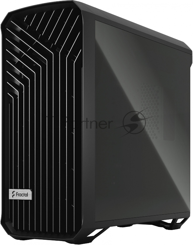 Корпус Fractal Design Torrent Black TG Light Tint / E-ATX, TG, 2x3.5, 4x2.5, 7xPCI, 1xUSB-C, 2xUSB3.0 / 2x180mm, 3x140mm fans inc. / FD-C-TOR1A-01