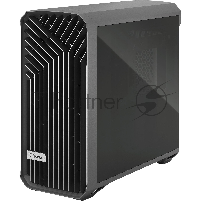 Корпус Fractal Design Torrent Gray TG Light Tint / E-ATX, TG, 2x3.5, 4x2.5, 7xPCI, 1xUSB-C, 2xUSB3.0 / 2x180mm, 3x140mm fans inc. / FD-C-TOR1A-02