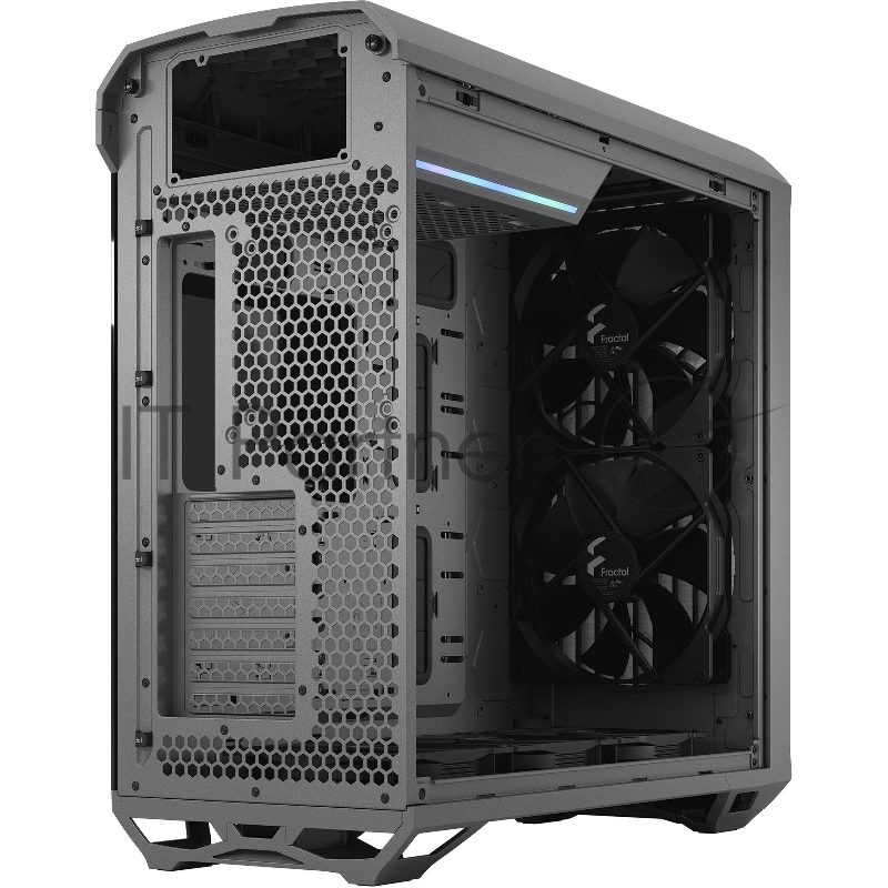 Корпус Fractal Design Torrent Gray TG Light Tint / E-ATX, TG, 2x3.5, 4x2.5, 7xPCI, 1xUSB-C, 2xUSB3.0 / 2x180mm, 3x140mm fans inc. / FD-C-TOR1A-02