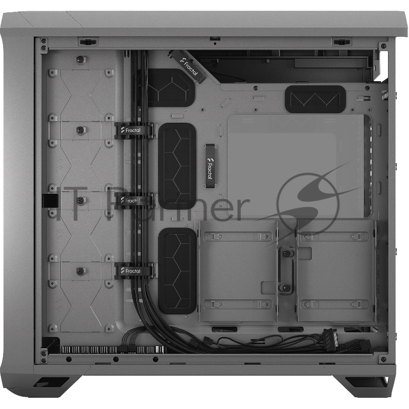 Корпус Fractal Design Torrent Gray TG Light Tint / E-ATX, TG, 2x3.5, 4x2.5, 7xPCI, 1xUSB-C, 2xUSB3.0 / 2x180mm, 3x140mm fans inc. / FD-C-TOR1A-02