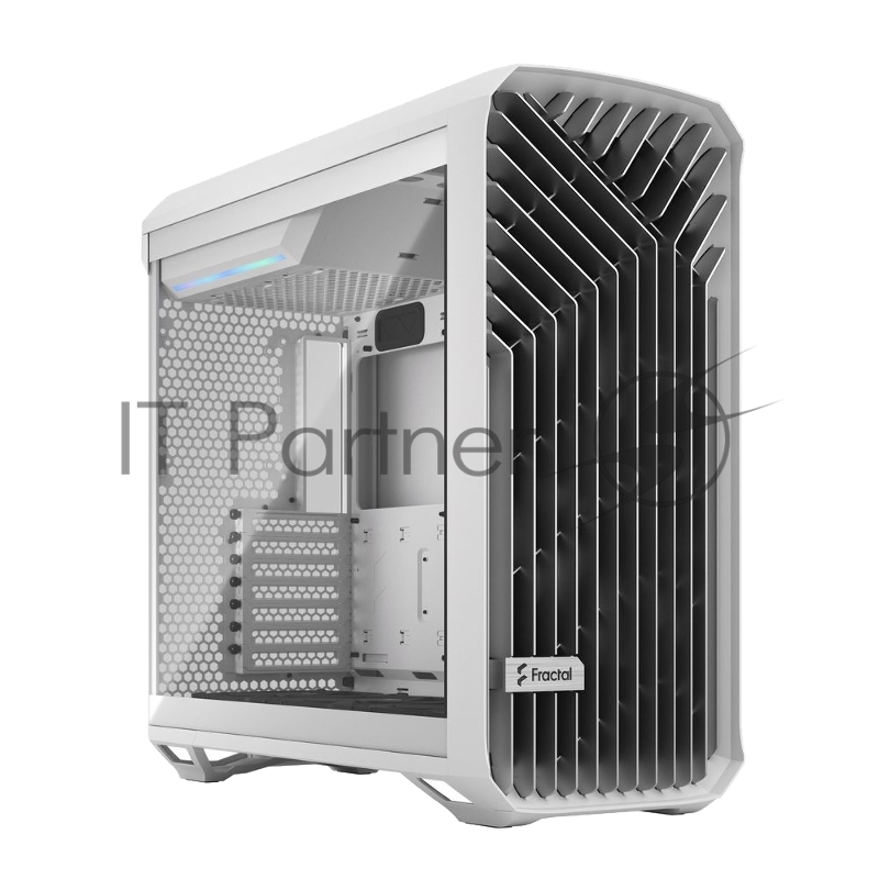 Корпус Fractal Design Torrent White TG Clear Tint / E-ATX, TG, 2x3.5, 4x2.5, 7xPCI, 1xUSB-C, 2xUSB3.0 / 2x180mm, 3x140mm fans inc. / FD-C-TOR1A-03