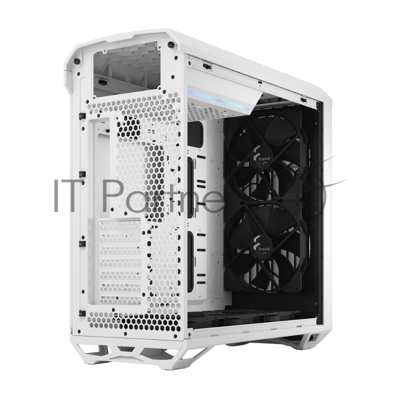 Корпус Fractal Design Torrent White TG Clear Tint / E-ATX, TG, 2x3.5, 4x2.5, 7xPCI, 1xUSB-C, 2xUSB3.0 / 2x180mm, 3x140mm fans inc. / FD-C-TOR1A-03