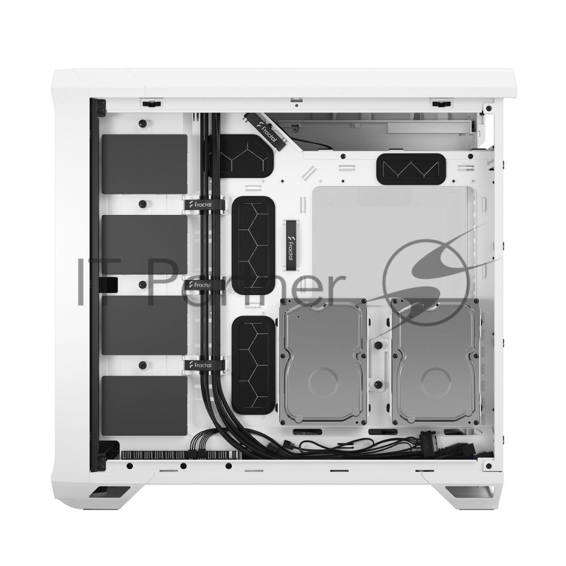 Корпус Fractal Design Torrent White TG Clear Tint / E-ATX, TG, 2x3.5, 4x2.5, 7xPCI, 1xUSB-C, 2xUSB3.0 / 2x180mm, 3x140mm fans inc. / FD-C-TOR1A-03