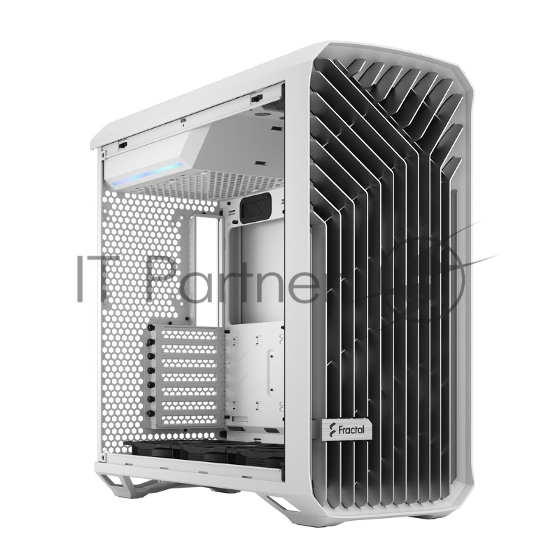 Корпус Fractal Design Torrent White TG Clear Tint / E-ATX, TG, 2x3.5, 4x2.5, 7xPCI, 1xUSB-C, 2xUSB3.0 / 2x180mm, 3x140mm fans inc. / FD-C-TOR1A-03