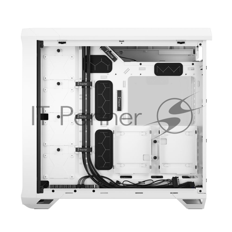 Корпус Fractal Design Torrent White TG Clear Tint / E-ATX, TG, 2x3.5, 4x2.5, 7xPCI, 1xUSB-C, 2xUSB3.0 / 2x180mm, 3x140mm fans inc. / FD-C-TOR1A-03