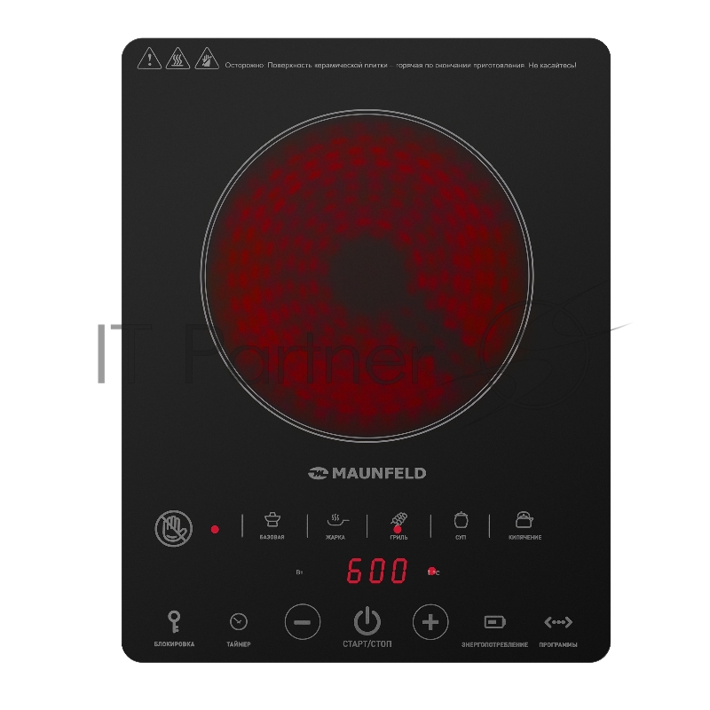 Электрическая плитка MAUNFELD EVCE.F291-BK