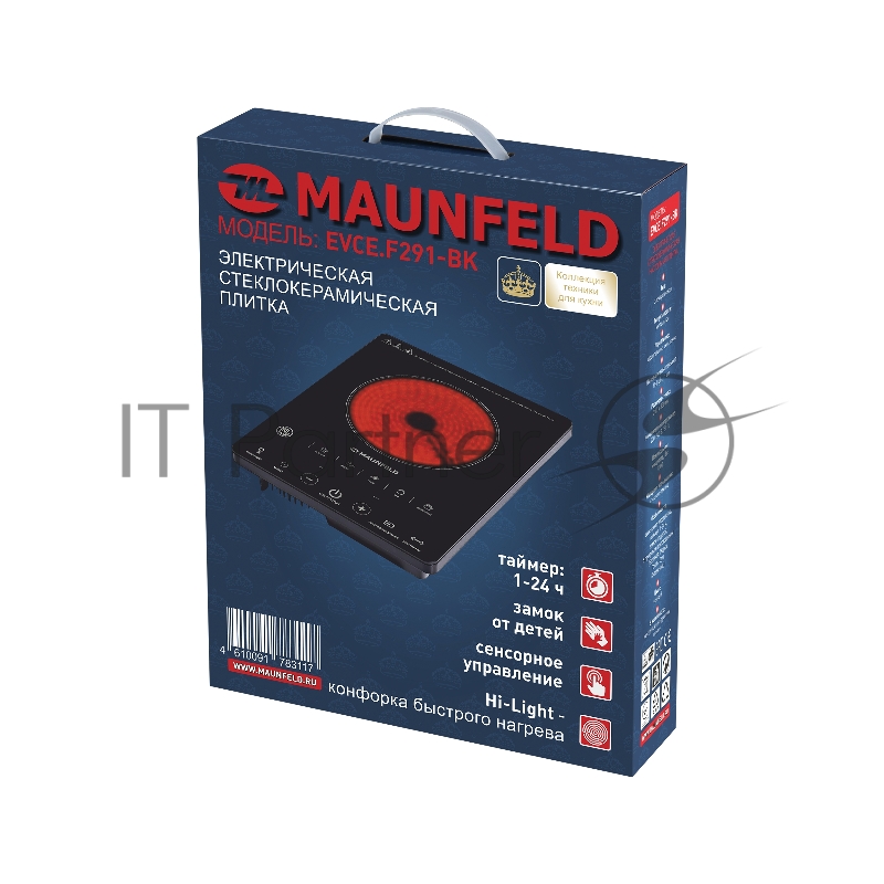 Электрическая плитка MAUNFELD EVCE.F291-BK