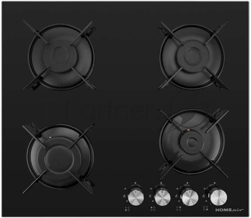 Газовая варочная панель HOMSair HGG641EBK