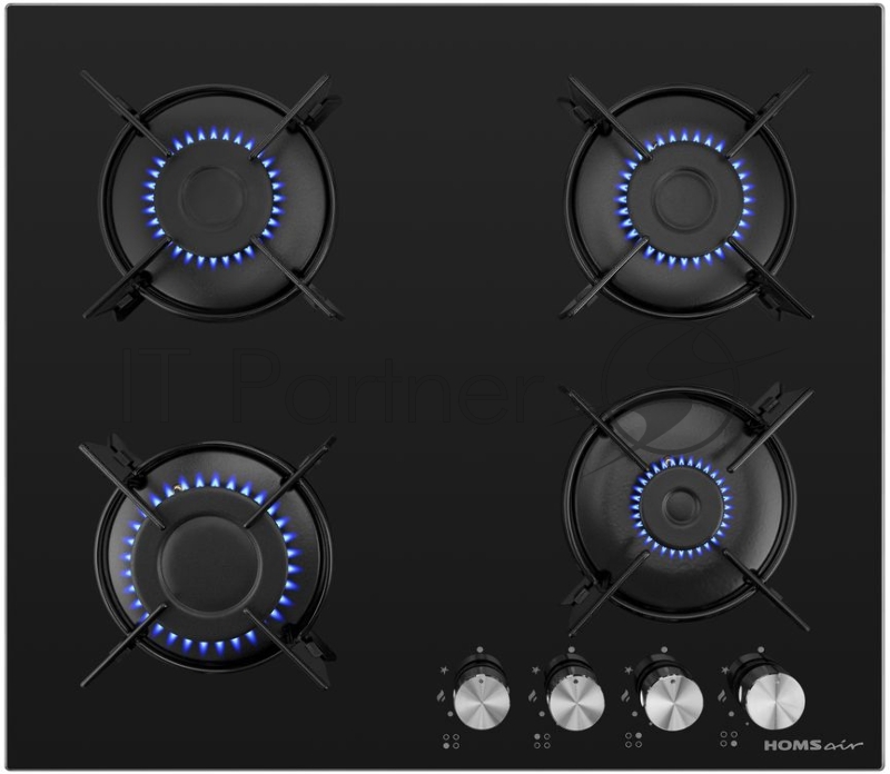 Газовая варочная панель HOMSair HGG641EBK