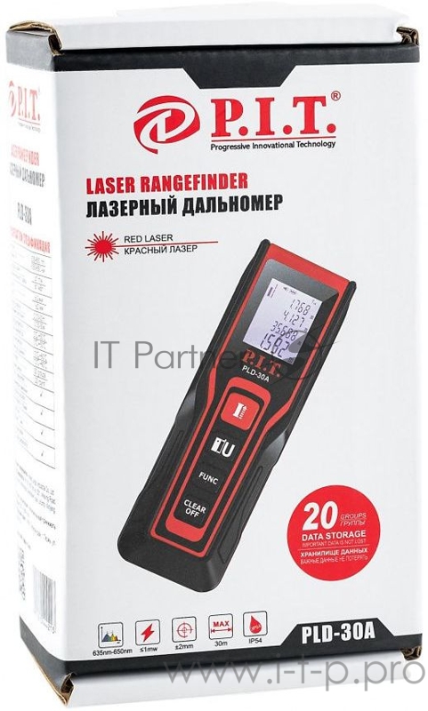 Лазерный дальномер P.I.T. PLD-30A