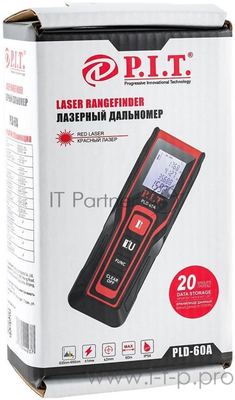 Лазерный дальномер P.I.T. PLD-60A