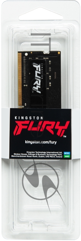 Оперативная память Kingston DRAM 4GB 1600MHz DDR3L CL9 SODIMM 1.35V FURY Impact EAN: 740617317954