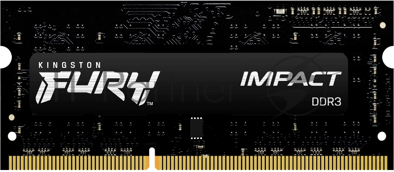 Оперативная память Kingston DRAM 4GB 1600MHz DDR3L CL9 SODIMM 1.35V FURY Impact EAN: 740617317954
