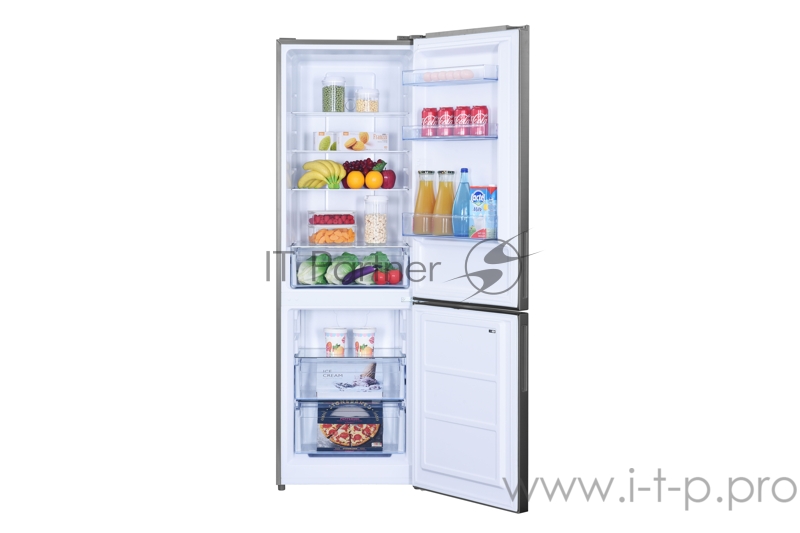 Холодильник WILLMARK RFN-420NFX (312л., Total NoFrost, хлад.R600A, нижн.мороз., А+, цвет нерж.сталь)