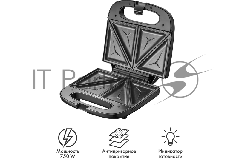 Сэндвичница ATLANTA ATH-1057 (black)