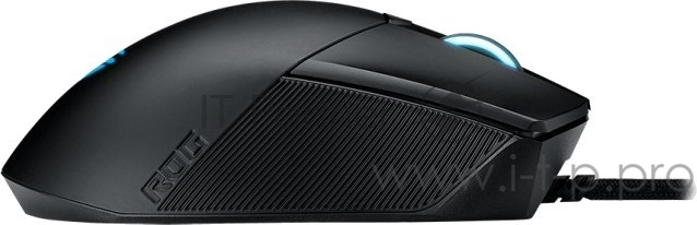 Игровая мышь ASUS ROG Gladius III (RGB LED, 6 кнопок, 19000 dpi, black, USB, 90MP0270-BMUA00)