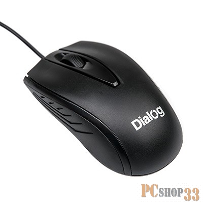 Мышь MOC-17U Dialog Comfort Optical - 3 кнопки + ролик прокрутки, USB