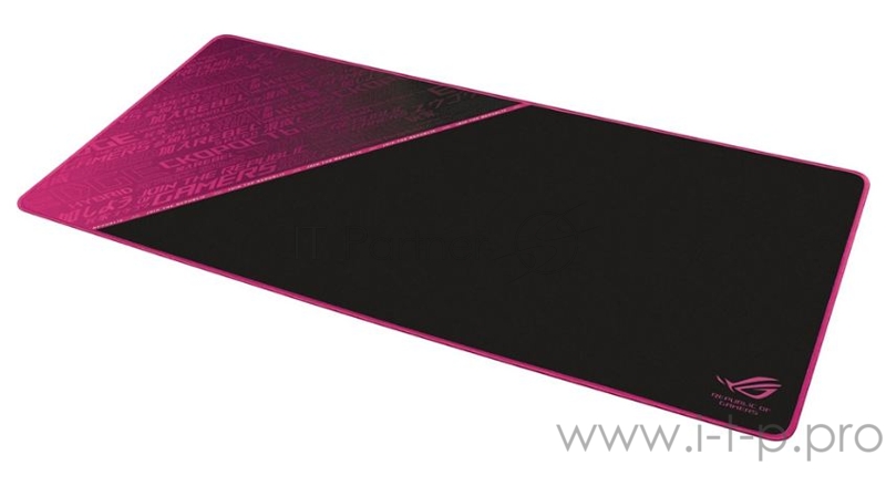 Игровой коврик для мыши ASUS ROG Sheath Electro Punk (900 x 440 x 3 mm, каучук, нетканый материал, cиликон, 90MP01Z0-BPUA00)