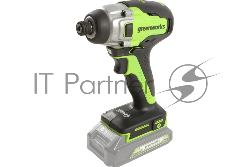 Винтоверт ударный аккумуляторный GreenWorks GD24ID3, 24V, бесщеточный, без АКБ и ЗУ (3802807)