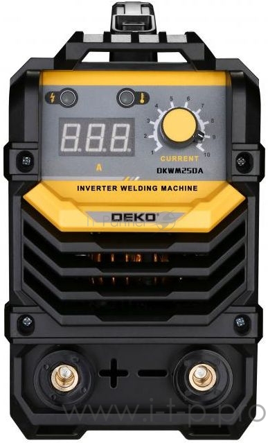 Сварочный аппарат Deko DKWM250A инвертор ММА DC 5.5кВт (кейс в комплекте)