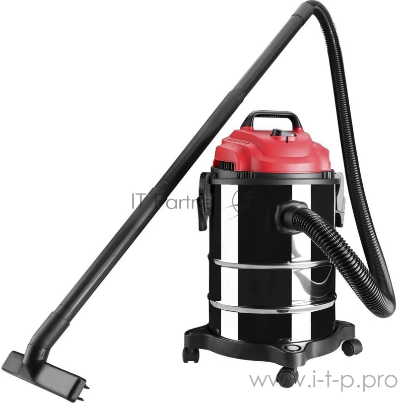 Строительный пылесос Deko DKVC-1400-15S 1400Вт (уборка: сухая) серебристый