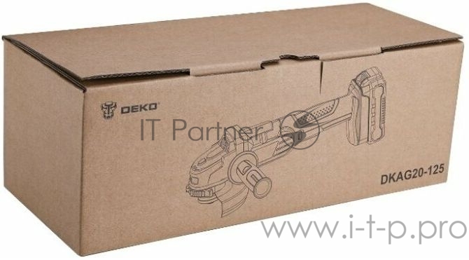 Углошлифовальная машина Deko DKAG20-125 8500об/мин рез.шпин.:M14 d=125мм