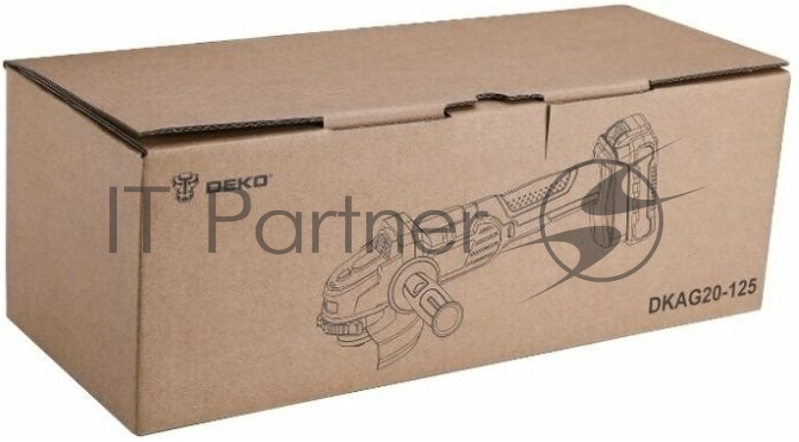 Углошлифовальная машина Deko DKAG20-125 8500об/мин рез.шпин.:M15 d=126мм