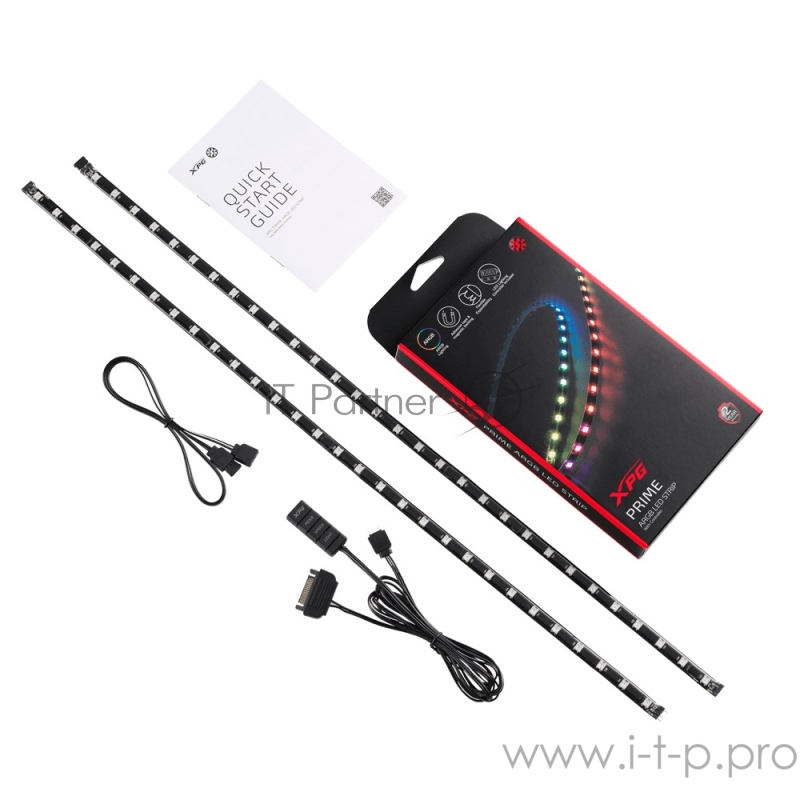 Светодиодная лента XPG ARGBSTRIP-BKCWW (30 светодиодов на 600 мм ленты)