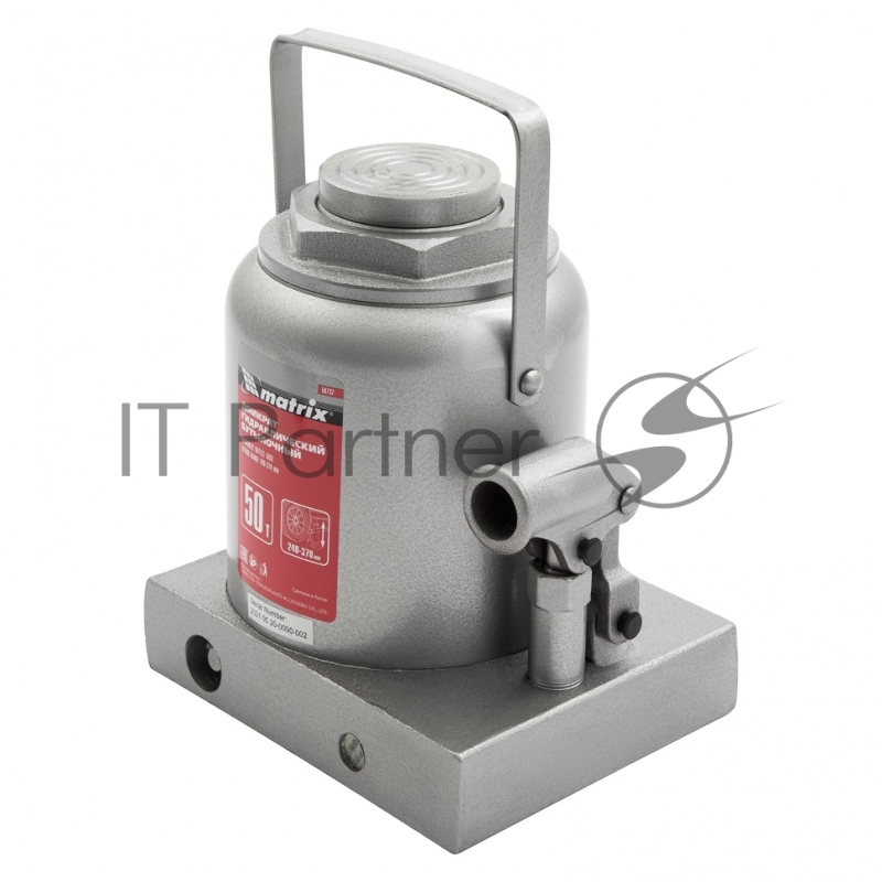 Домкрат MATRIX 50737 бутылочный 50т h подъема 236–356мм