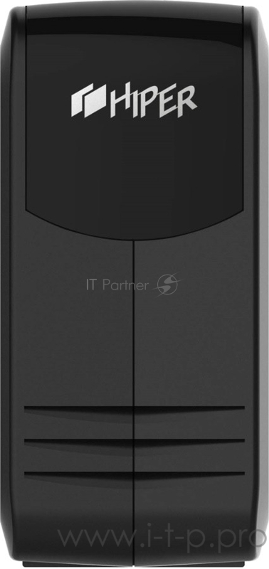 ИБП HIPER OFFICE-400, 400ВА(240Вт), 3 розетки Schuko, USB-порт, чёрный