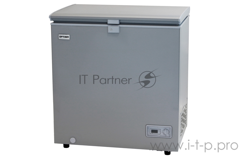 Морозильный ларь OPTIMA BD-155GLG (КОМПРЕССОР TOSHIBA, от +10 до -24С, 152л, серый, 1 корзина, замок)