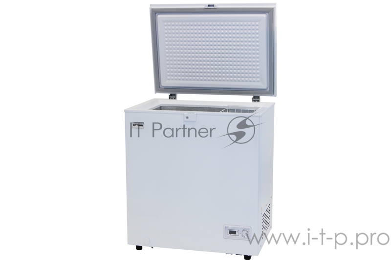 Морозильный ларь OPTIMA BD-155WLG (КОМПРЕССОР TOSHIBA, от +10 до -24С, 152л, белый, 1 корзина, замок)