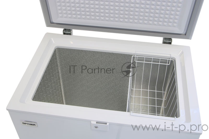 Морозильный ларь OPTIMA BD-155WLG (КОМПРЕССОР TOSHIBA, от +10 до -24С, 152л, белый, 1 корзина, замок)