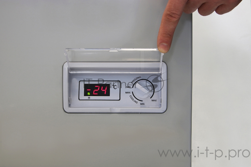 Морозильный ларь OPTIMA BD-310GLG (КОМПР. TOSHIBA, от +10 до -24С, 302л, серый, 3 корзины, замок, лампа)