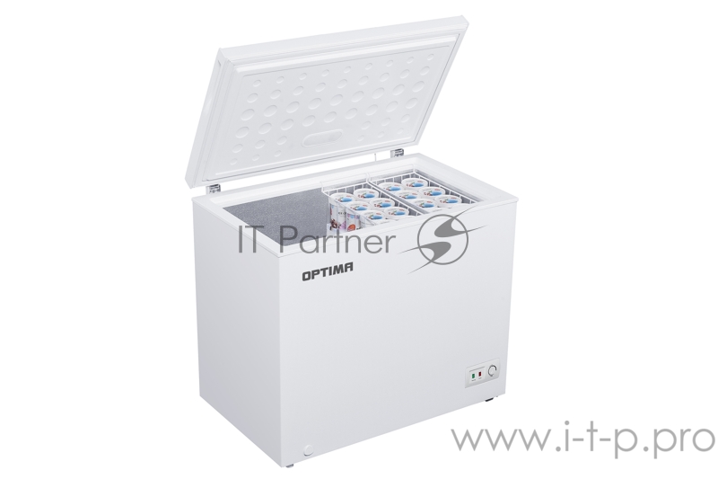 Морозильный ларь OPTIMA BD-325M (270л, +8/-24С, А+, FastFreeze, 2 корзины, белый)