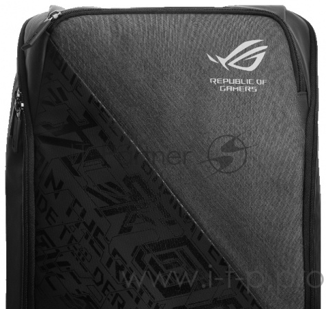 Рюкзак для ноутбука серый ASUS ROG Ranger BP1500 (15.6, полиэстер, 90XB0510-BBP000)