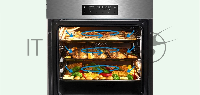 Духовой шкаф Электрический Beko BIR22400XMS черный/нержавеющая сталь