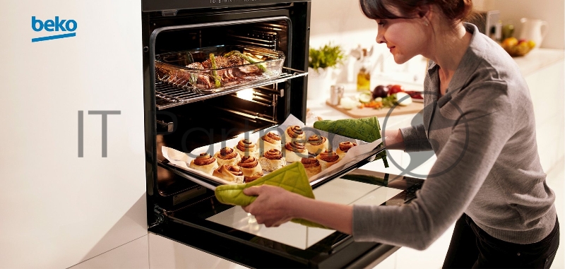 Духовой шкаф Электрический Beko BIR22400XMS черный/нержавеющая сталь