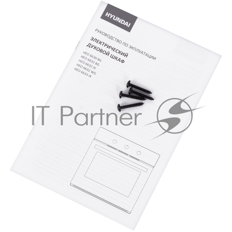 Духовой шкаф Электрический Hyundai HEO 6632 BG черный