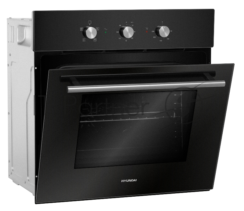 Духовой шкаф Электрический Hyundai HEO 6632 BG черный