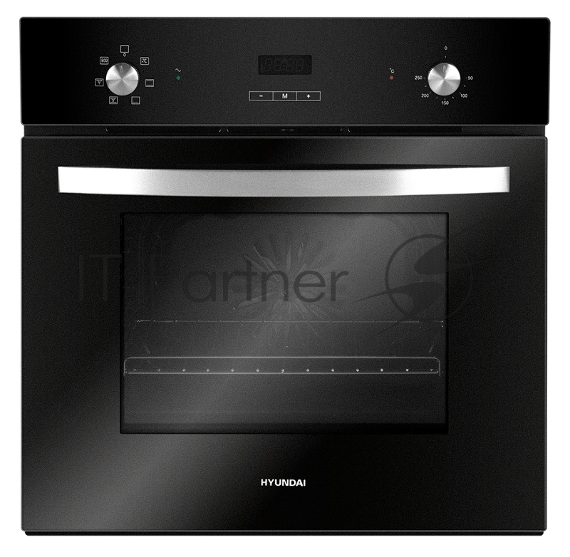 Духовой шкаф Электрический Hyundai HEO 6642 BG черный