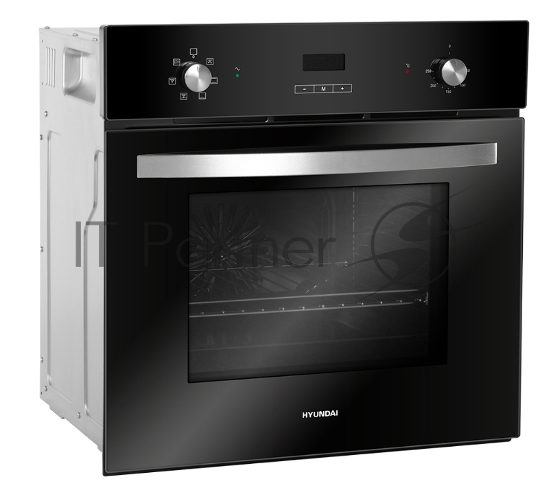 Духовой шкаф Электрический Hyundai HEO 6642 BG черный