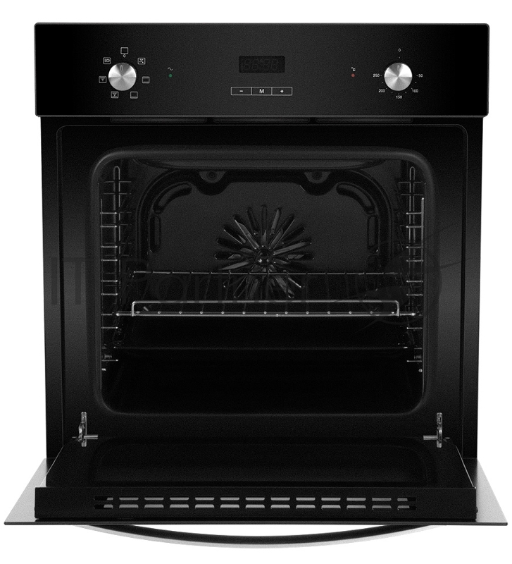 Духовой шкаф Электрический Hyundai HEO 6642 BG черный