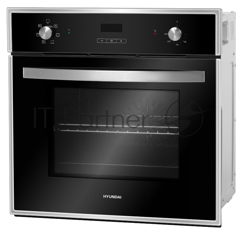 Духовой шкаф Электрический Hyundai HEO 6642 IX серебристый