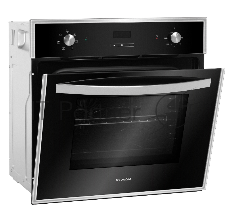 Духовой шкаф Электрический Hyundai HEO 6642 IX серебристый