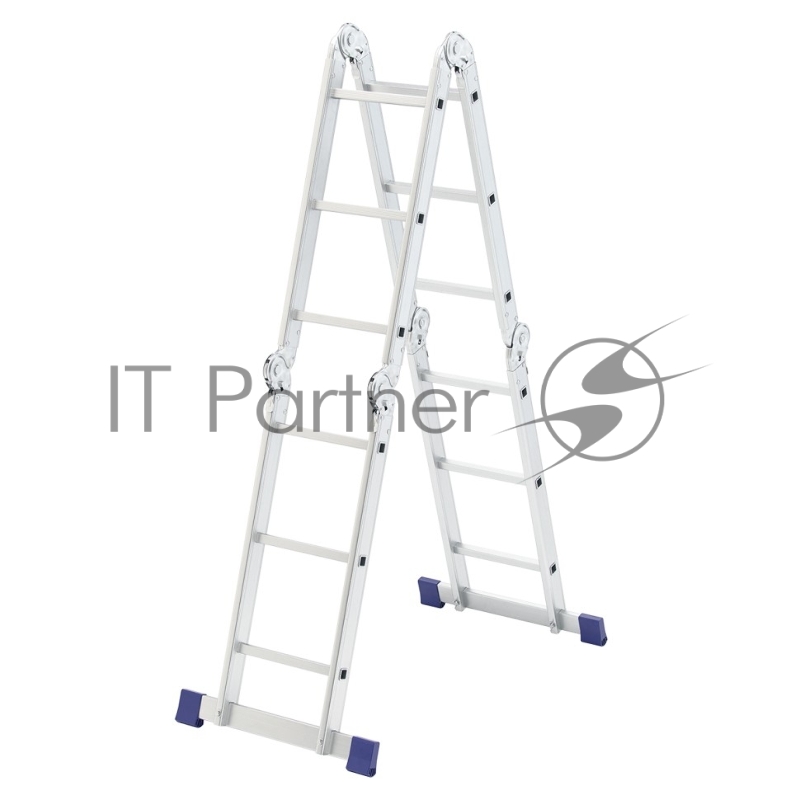 Лестница шарнирная алюминиевая СИБРТЕХ , 4х3, 97881