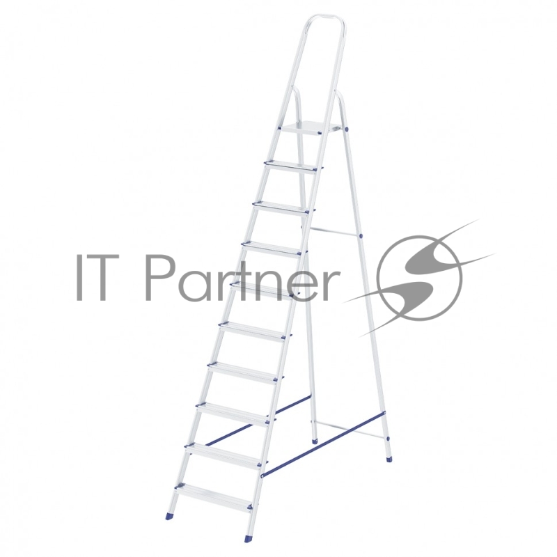 Стремянка СИБРТЕХ , 10 ступеней, алюминиевая, 97721