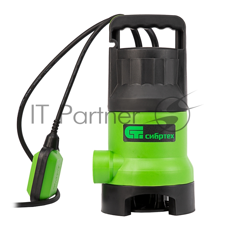 Дренажный насос СИБРТЕХ для грязной воды СДН800-35 800 Вт напор 9 м 13500 л/ч 97265